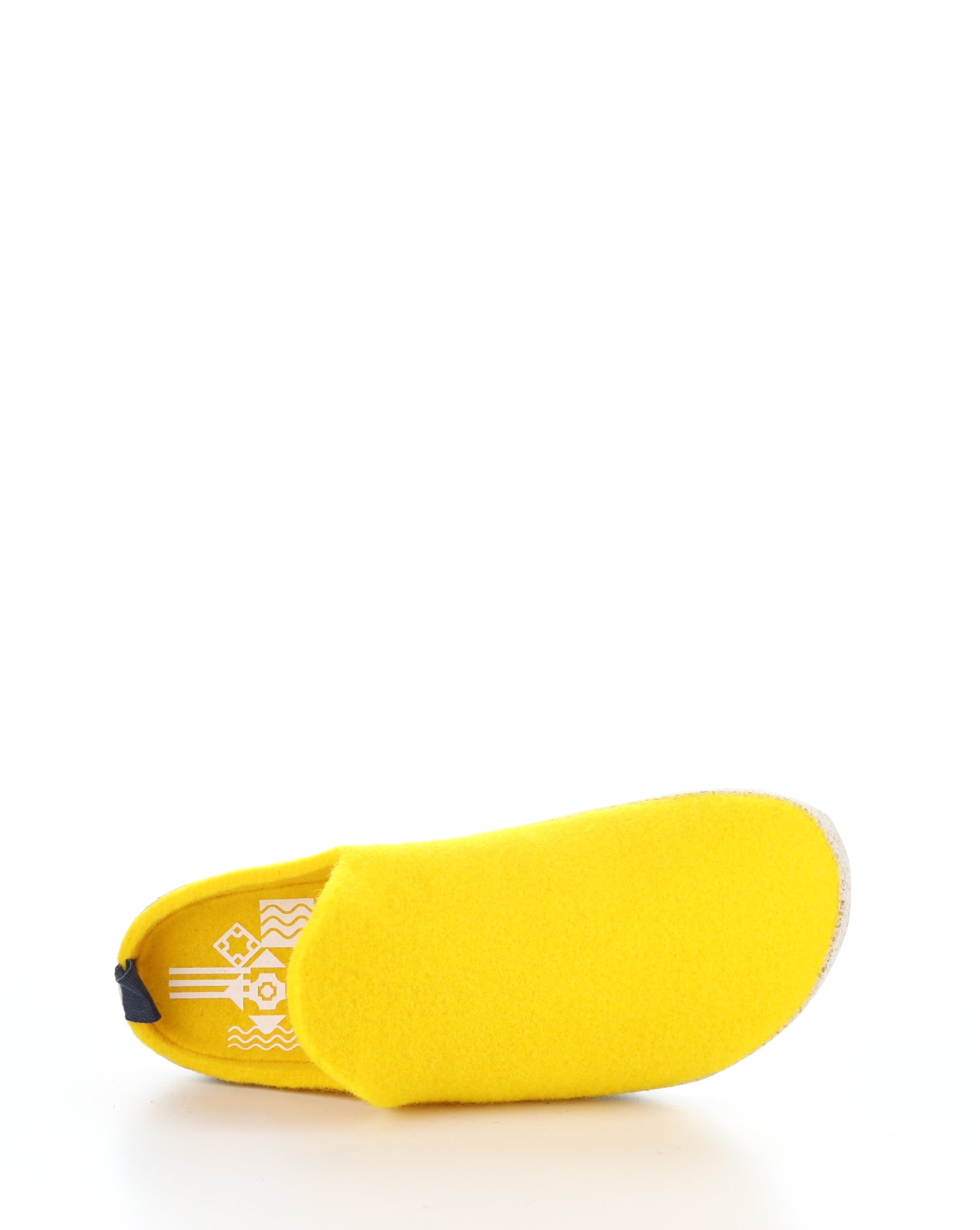 023ASP Yellow Slip-on Mules