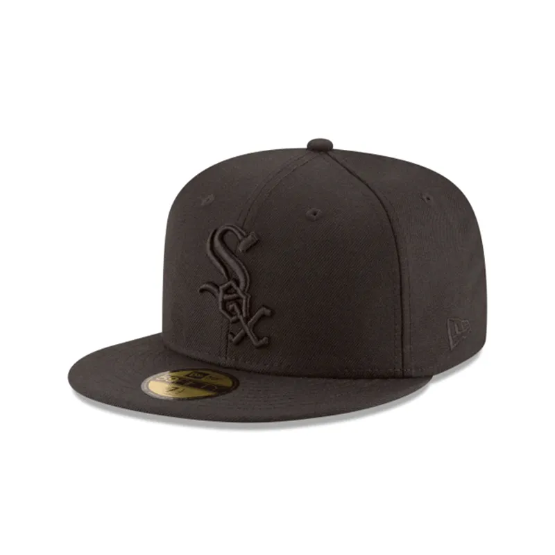 New Era Chicago White Sox Black 59FIFTY Fitted Hats