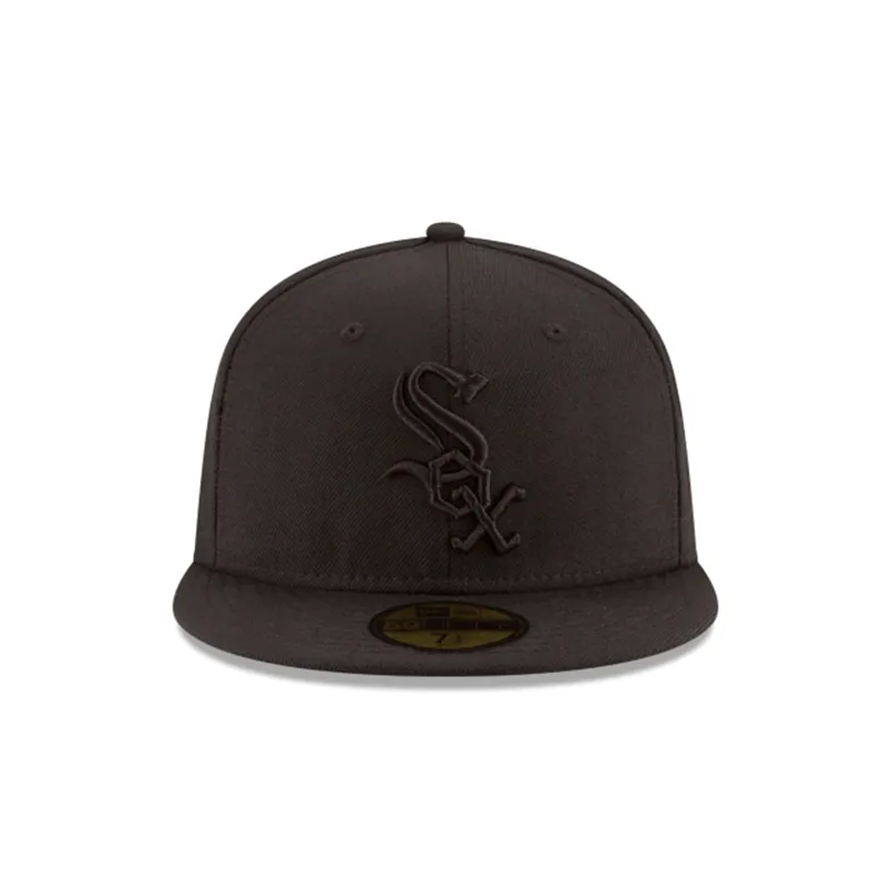 New Era Chicago White Sox Black 59FIFTY Fitted Hats