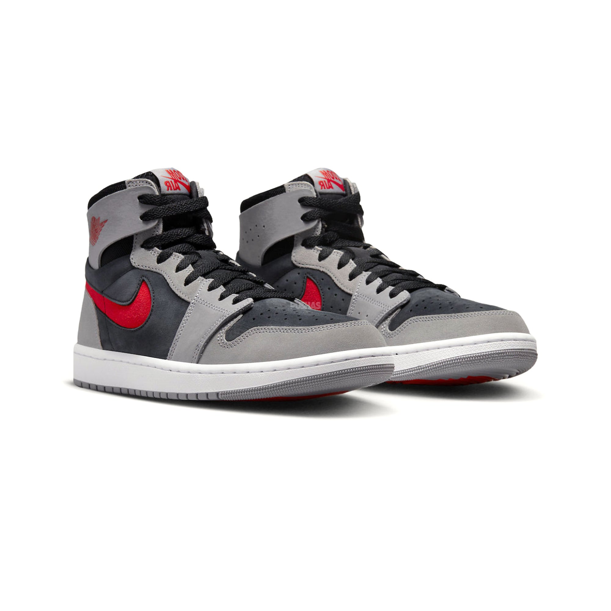 2023 Air Jordan 1 High Zoom Air CMFT 2 Black Fire Red Cement - Buy Now!