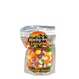 2oz Freeze Dried Rainbow Blasts Candy