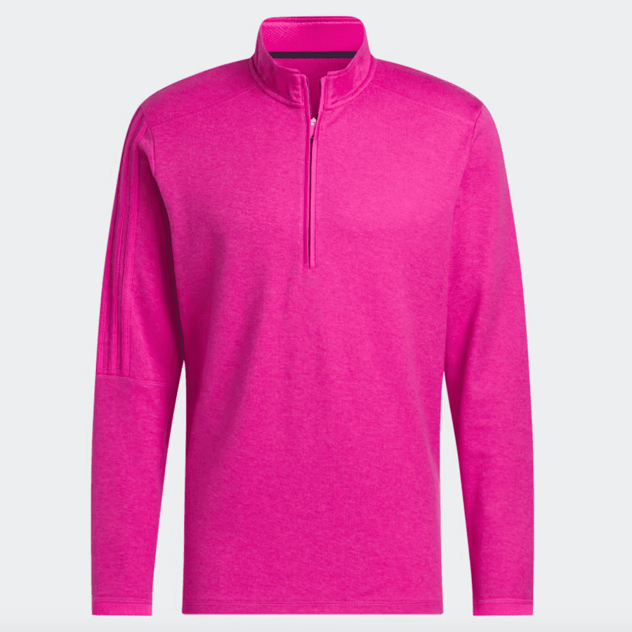 Adidas 3-Stripes Quarter-Zip Pullover