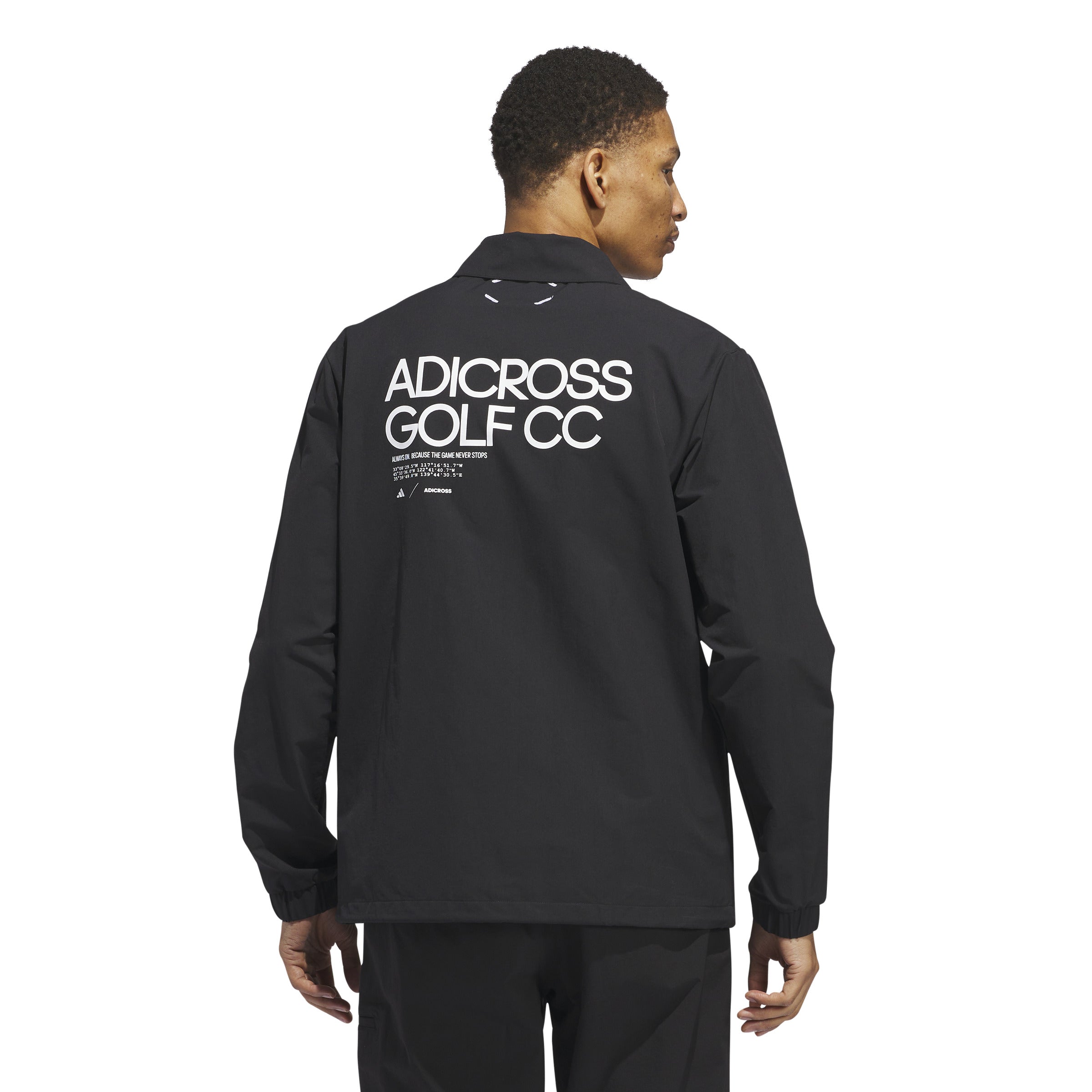 adidas Adicross Coaches Jacket Black 2024