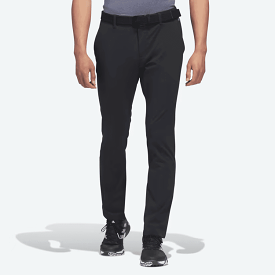 Adidas black nylon tapered pants 2023 ultimate365 tour.