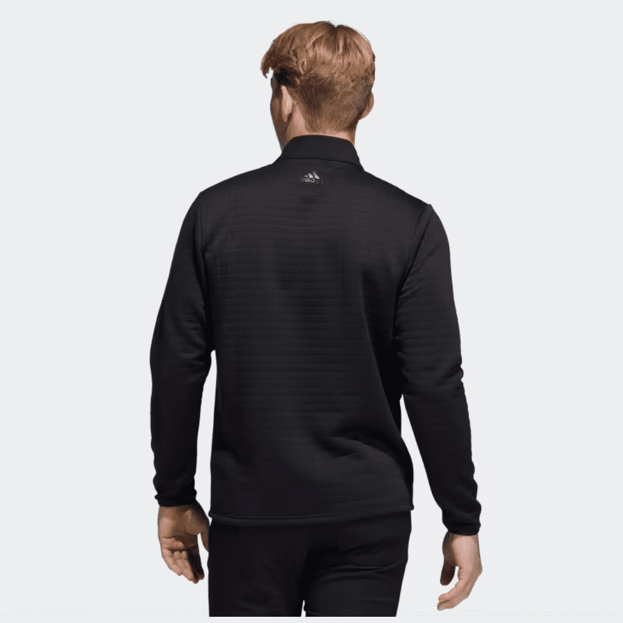 Adidas Black Water Repellent 1/4 Zip Pullover (DWR)