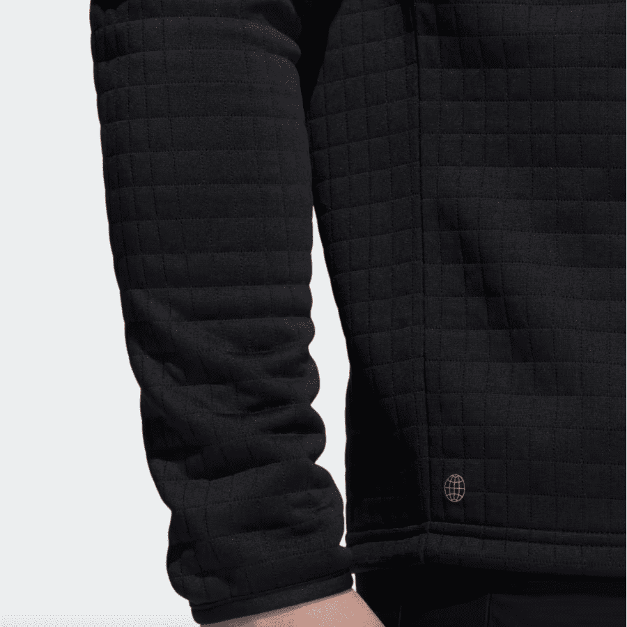 Adidas Black Water Repellent 1/4 Zip Pullover (DWR)