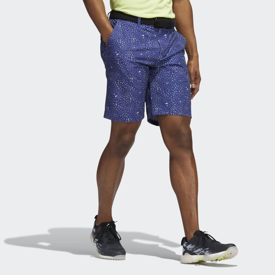 Adidas Flag-Print Shorts in Blue - Ultimate365