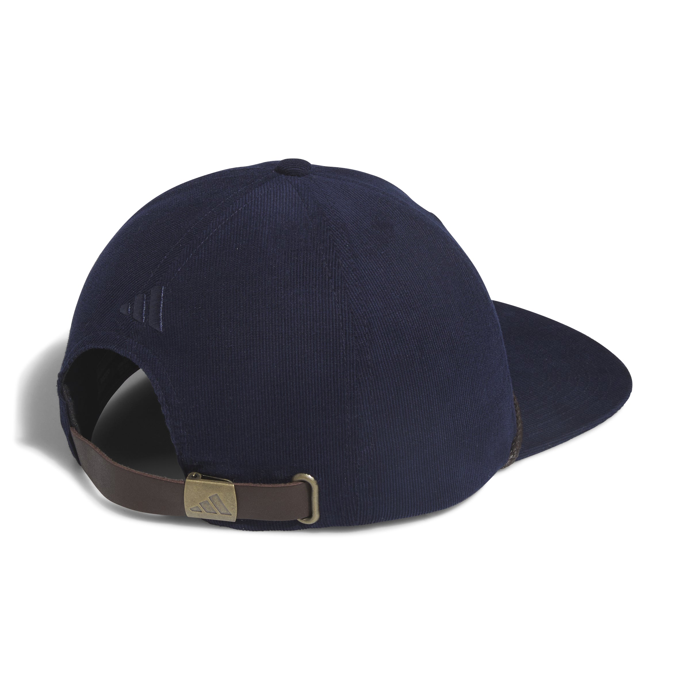 adidas leather corduroy cap - navy