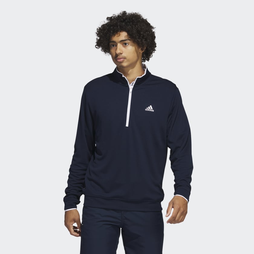 Adidas Lightweight Quarter Zip Pullover for sale.