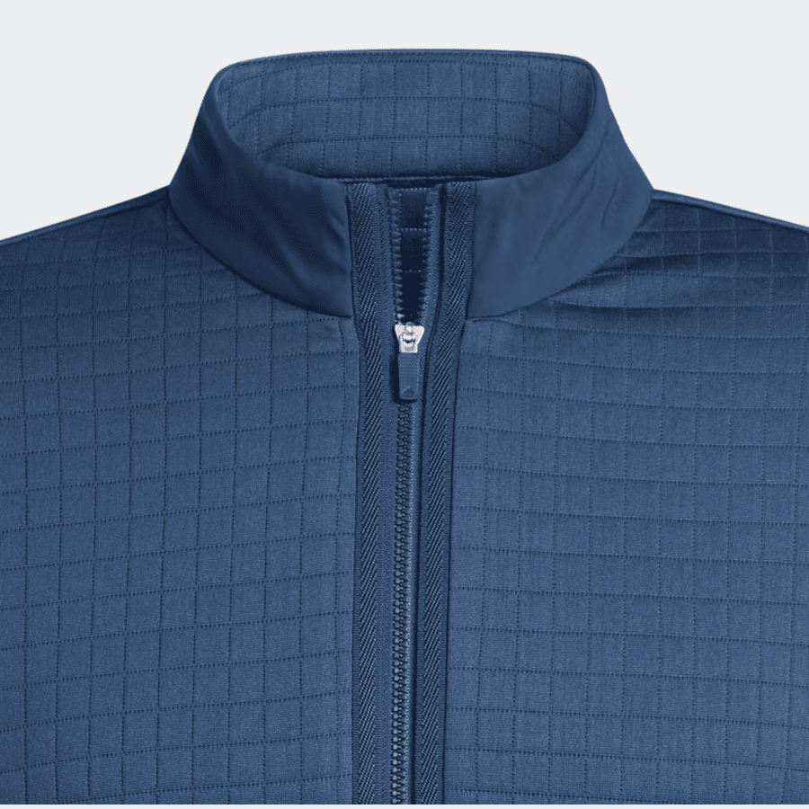 Adidas Navy 1/4 Zip Pullover with Water Repellent Technology