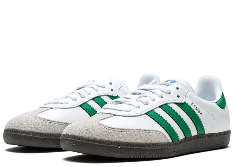 adidas Samba OG White Green Footwear