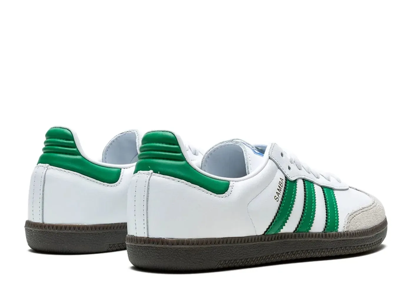 adidas Samba OG White Green Footwear