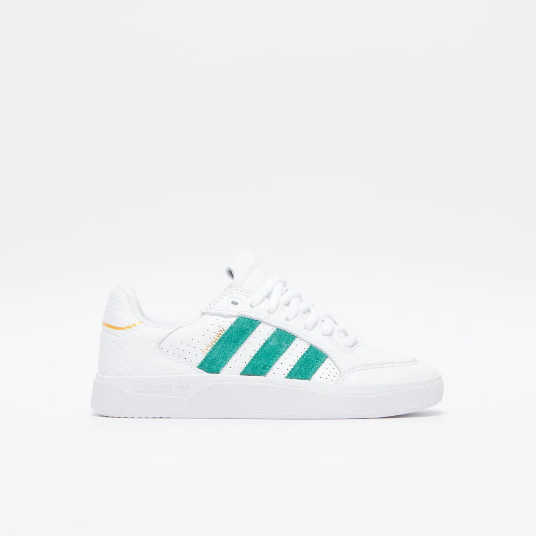 ADIDAS Skate Tyshawn Low White Green Gold Medal Footwear