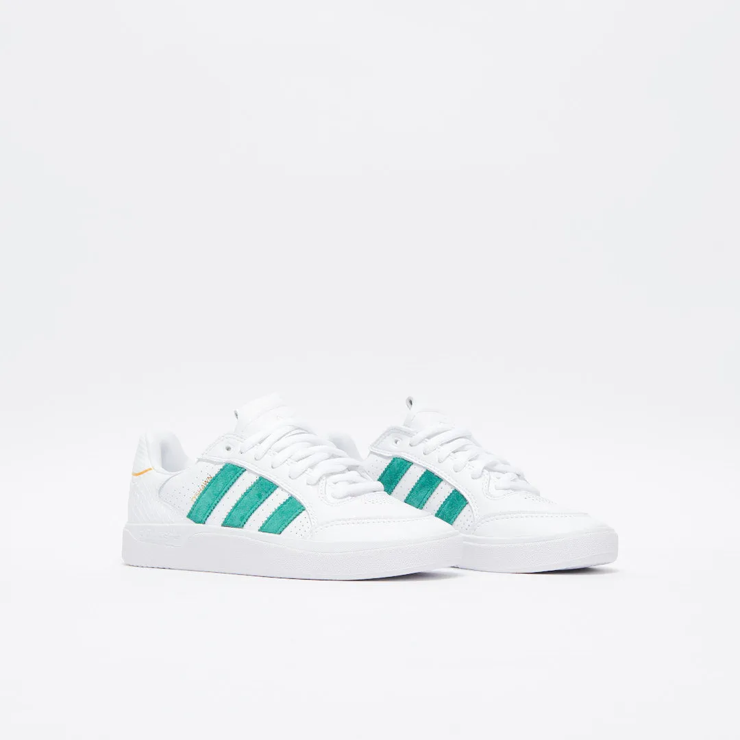 ADIDAS Skate Tyshawn Low White Green Gold Medal Footwear