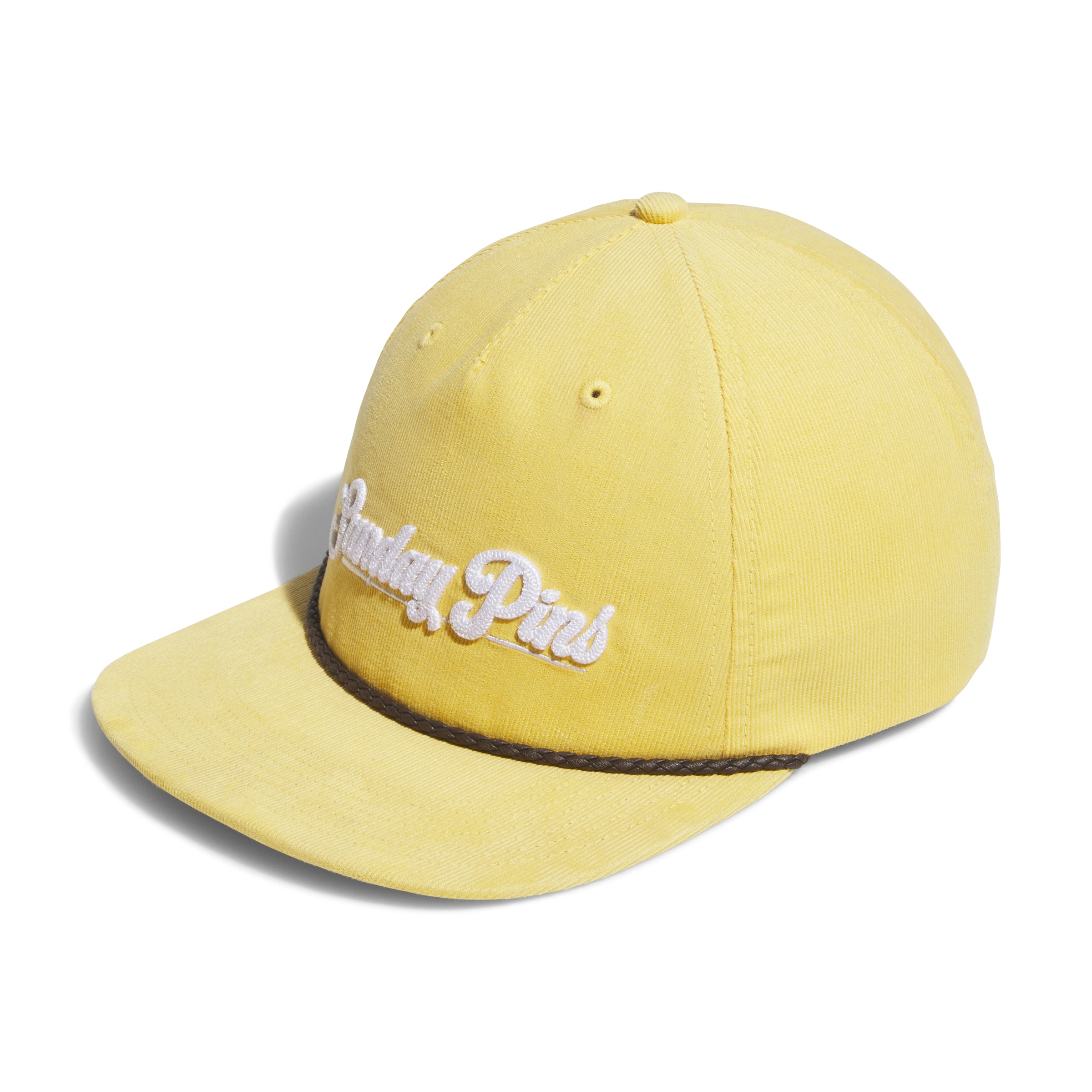 adidas Sunday Pins Leather Cord Corduroy Cap - Semi Spark - Buy Now