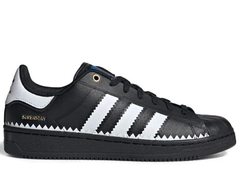 adidas Superstar OT Tech Core Black White Blue Bird Footwear