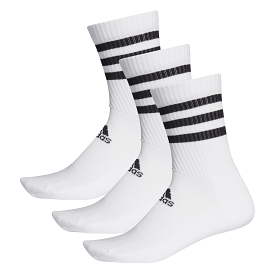 Adidas White Crew Socks - 3 Pack | HT3458