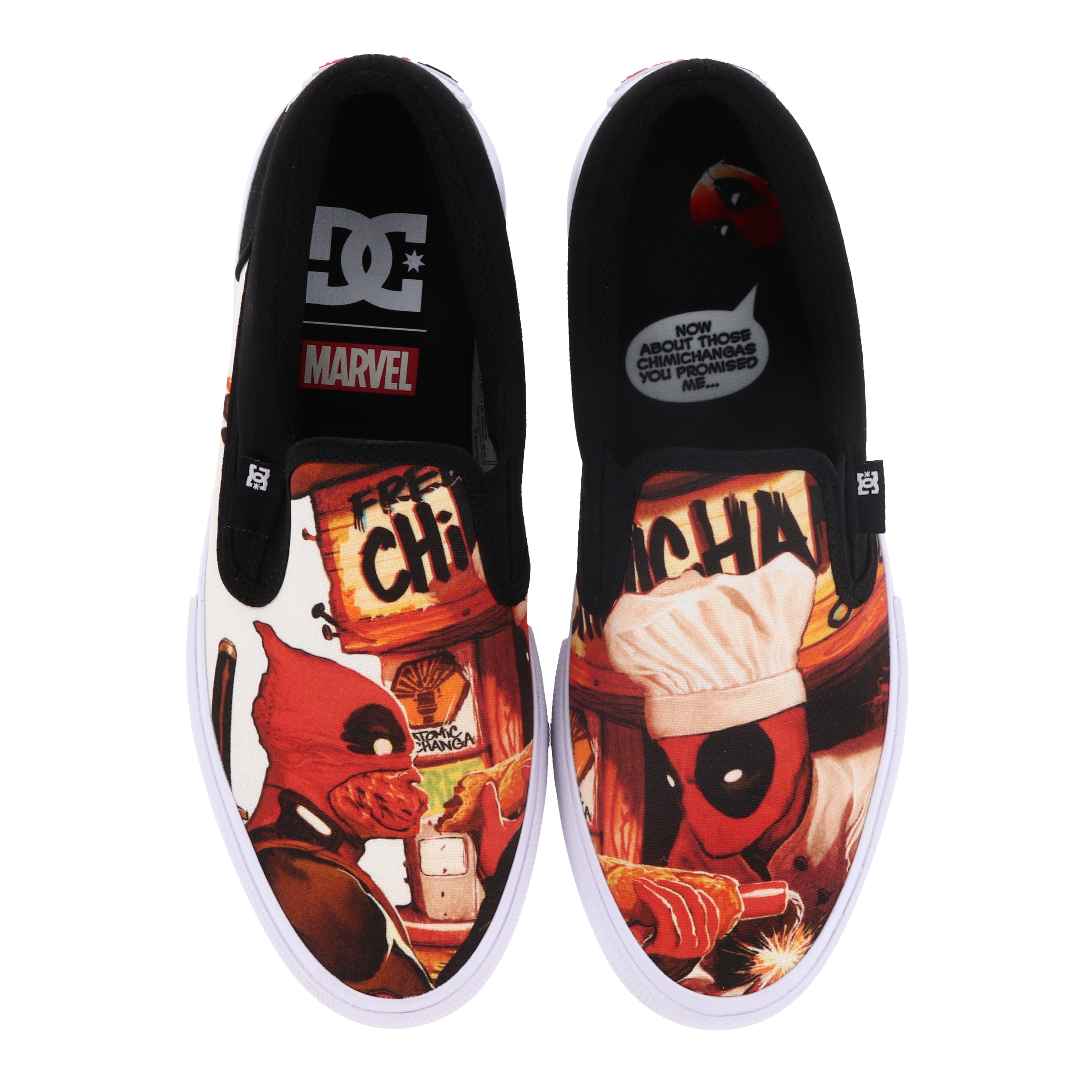 Adult Deadpool Slip On Shoe