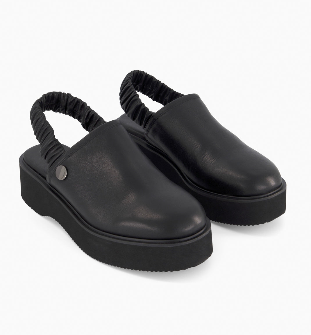 Aggy Slip On Mule | Black - Shop now