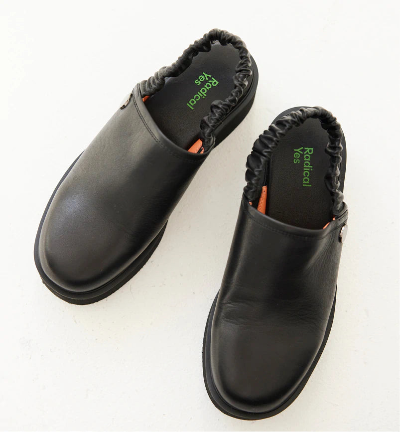 Aggy Slip On Mule | Black - Shop now