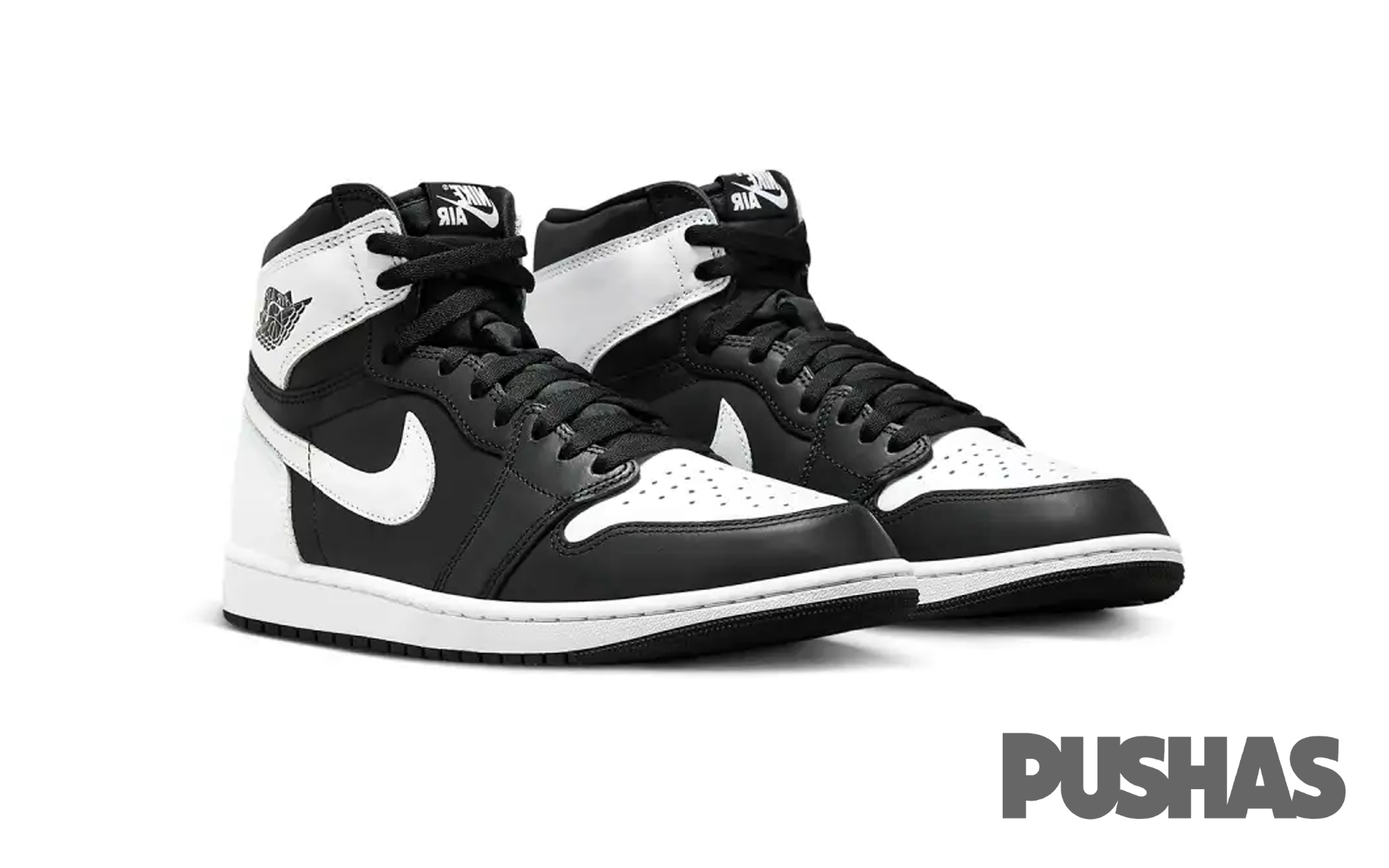 Air Jordan 1 High OG 'Black White' GS sneakers 2024