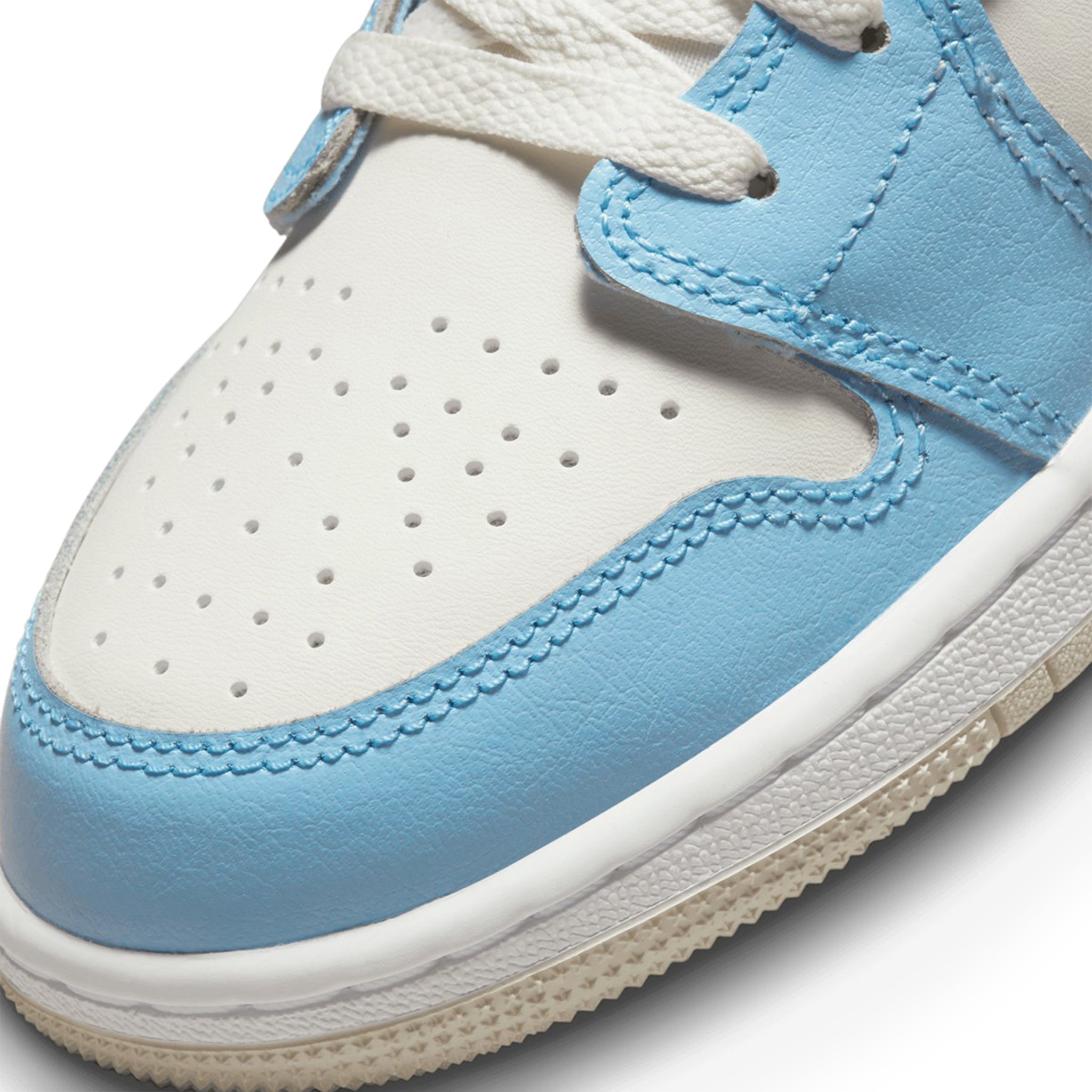 Air Jordan 1 Low Ice Blue Black (Grade School)