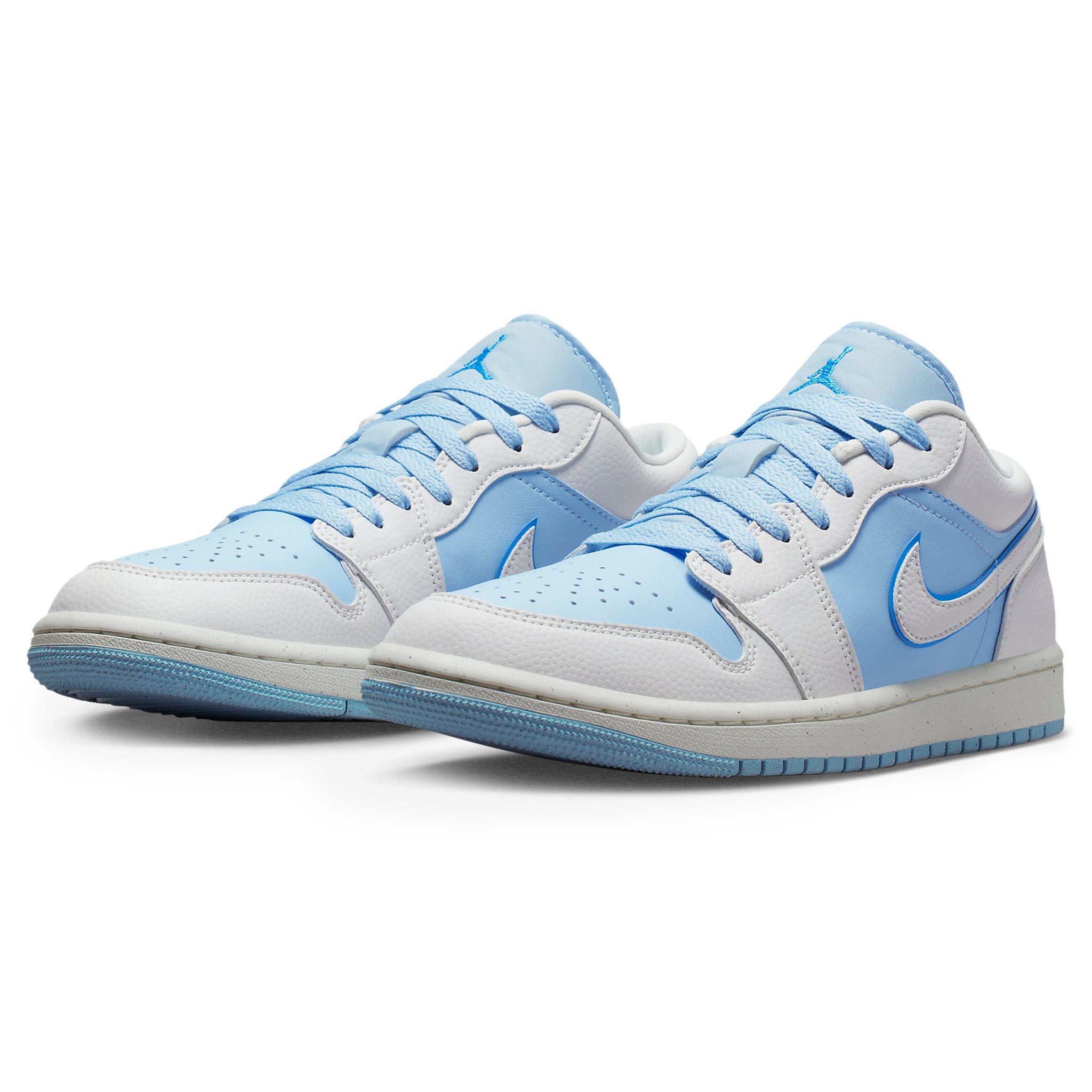 Air Jordan 1 Low SE Ice Blue (W), Reverse Design, Women's.