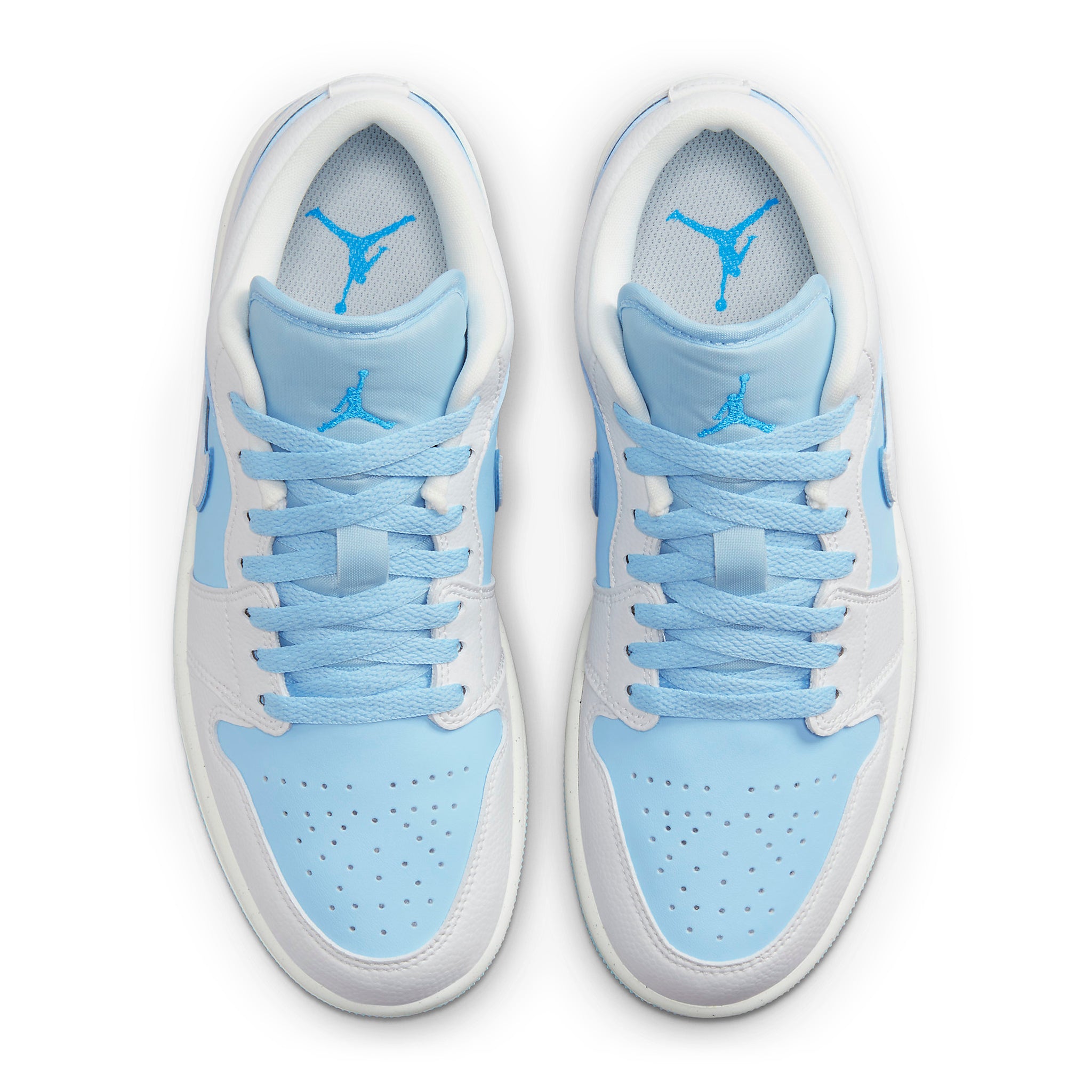 Air Jordan 1 Low SE Ice Blue (W), Reverse Design, Women's.