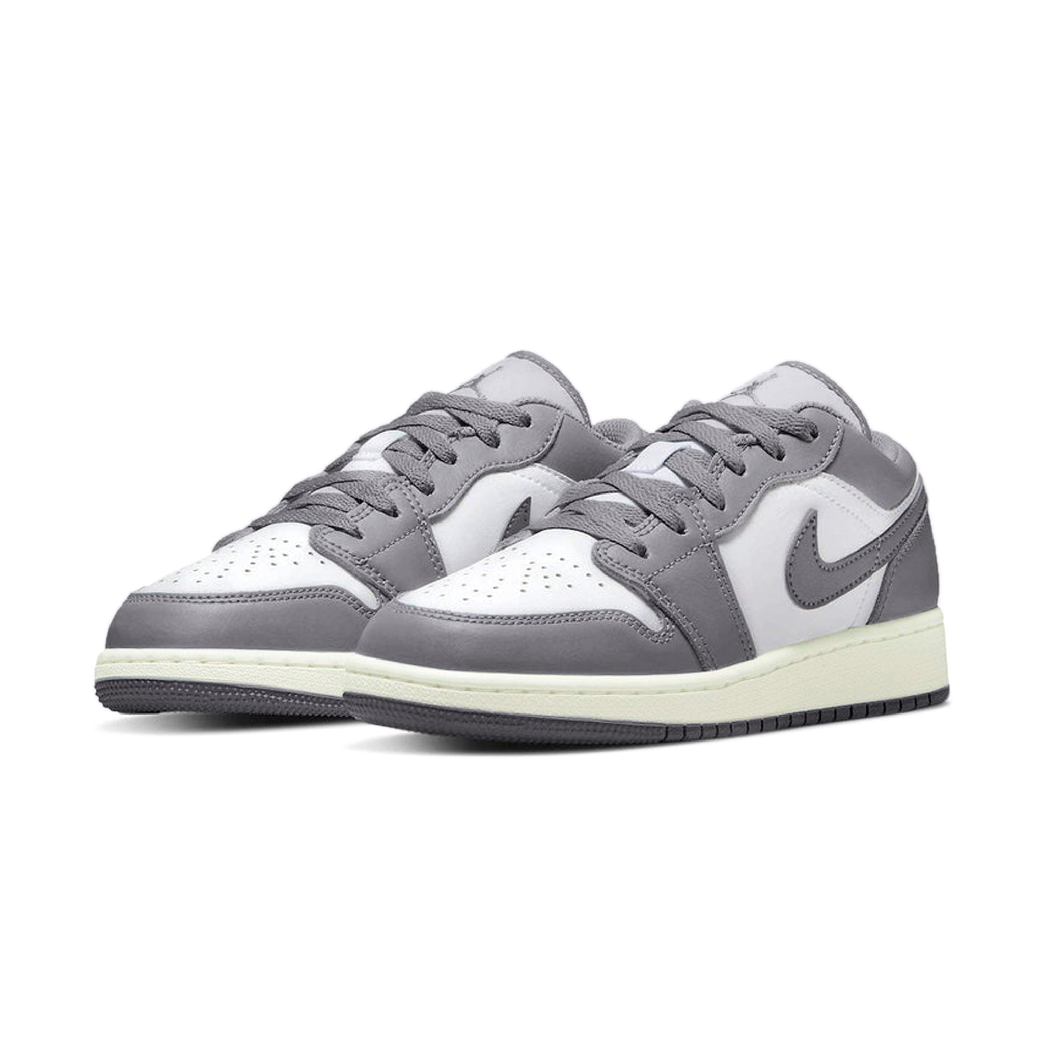 Air Jordan 1 Low Vintage Grey Youth Sneakers