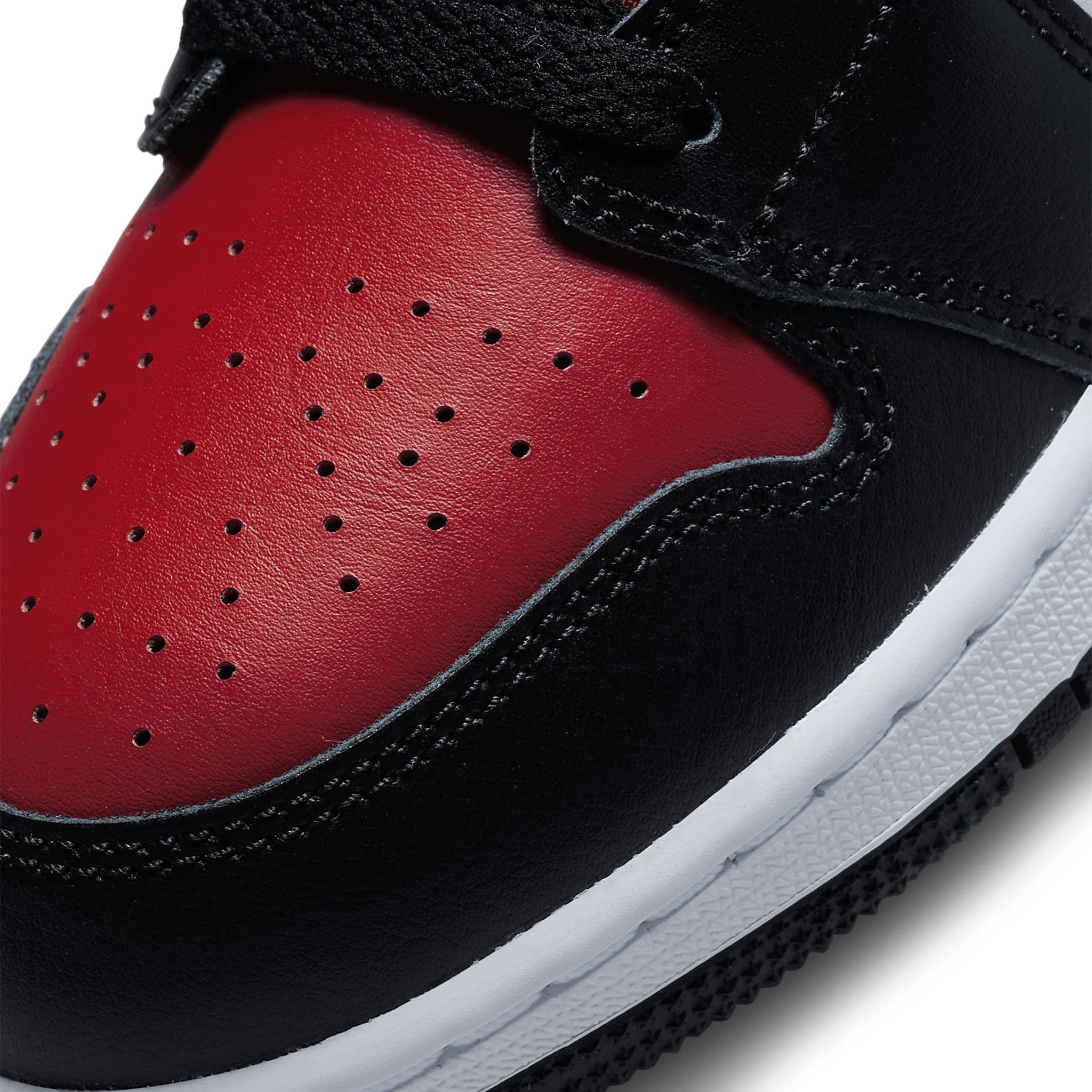 Air Jordan 1 Mid Black Fire Red (GS) for sale