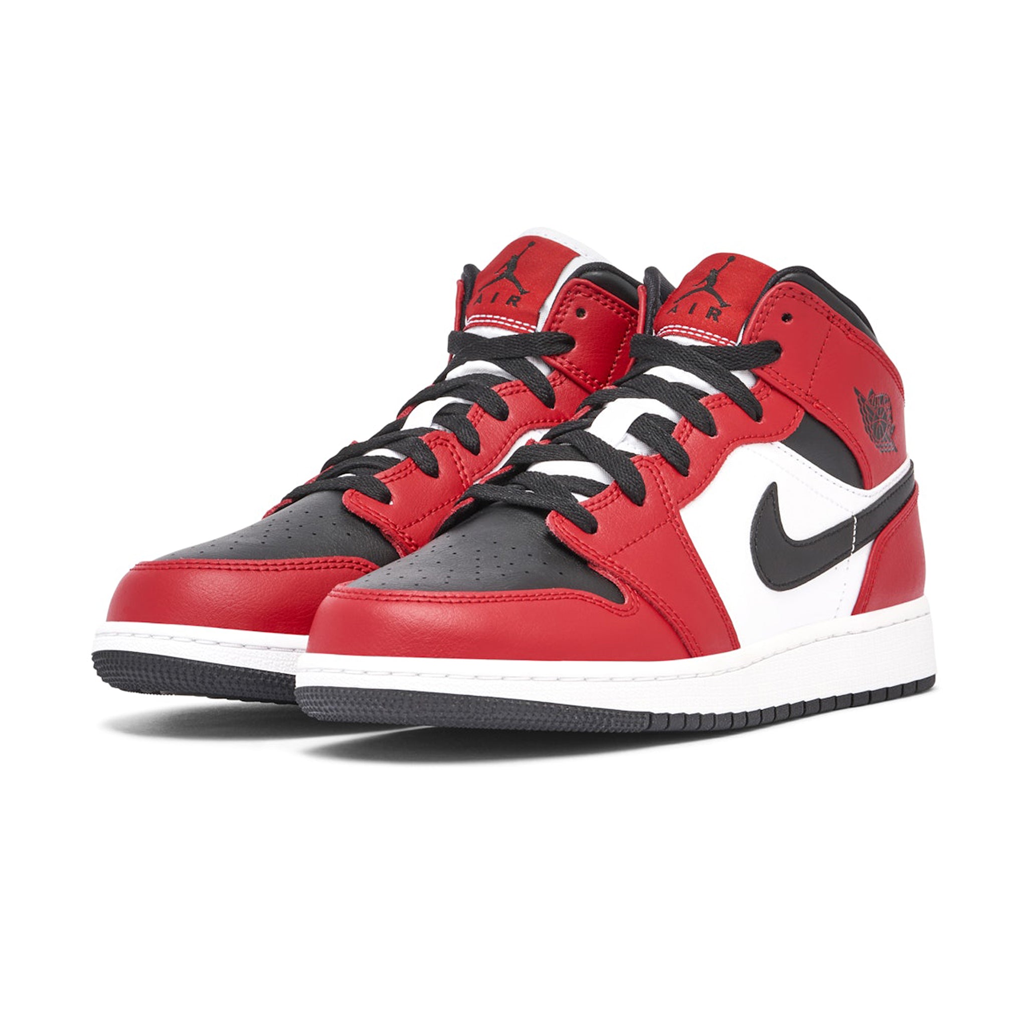 Air Jordan 1 Mid Chicago Black Toe GS for sale