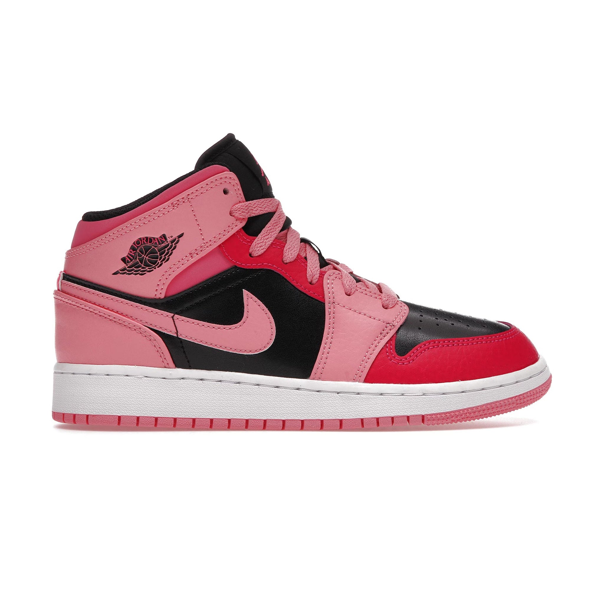 Air Jordan 1 Mid Coral Chalk GS