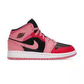 Air Jordan 1 Mid Coral Chalk GS