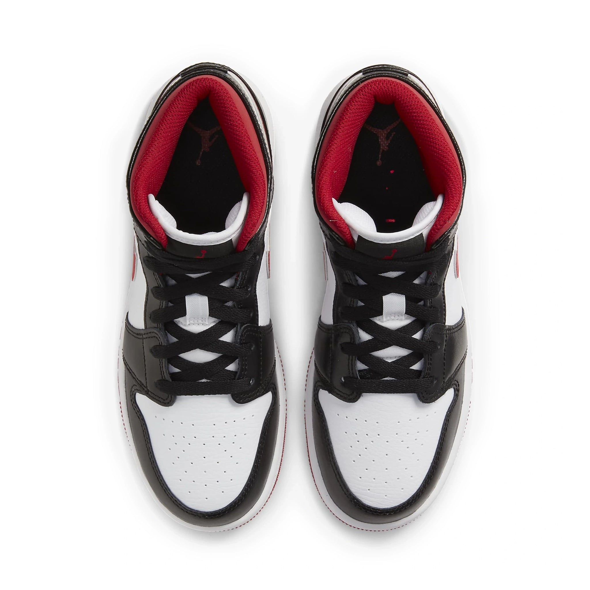 Air Jordan 1 Mid Gym Red Black White (GS) - Buy Now