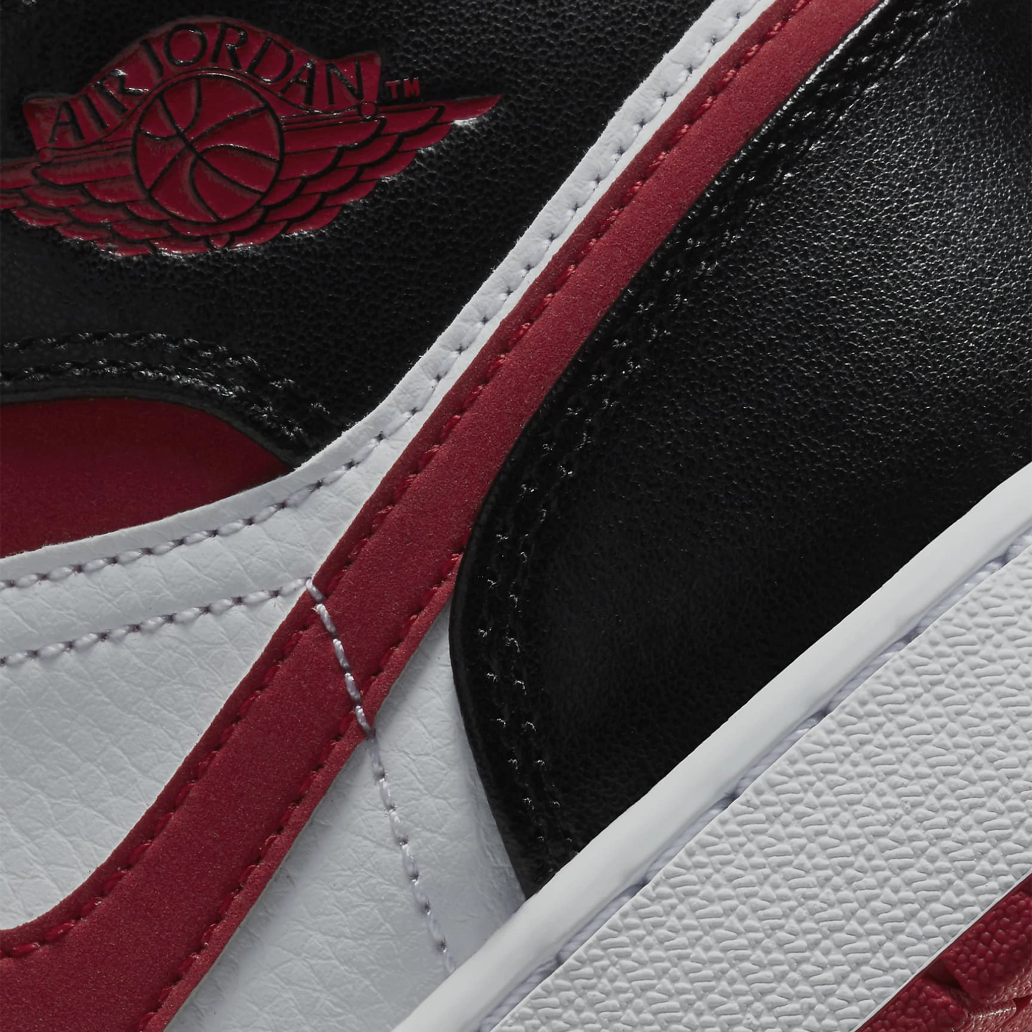 Air Jordan 1 Mid Gym Red Black White (GS) - Buy Now