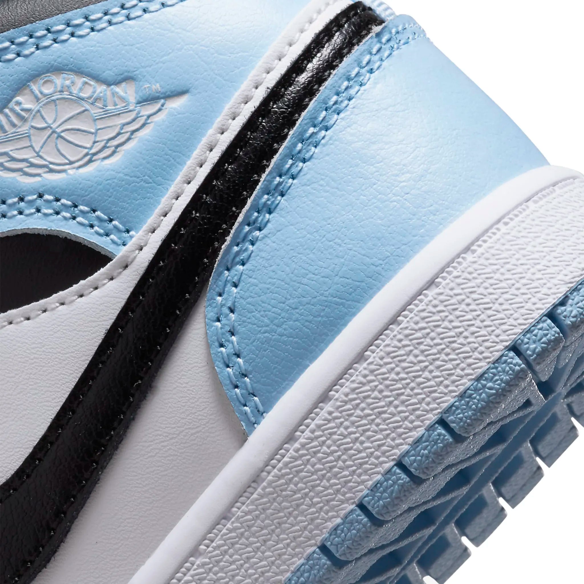 Air Jordan 1 Mid Ice Blue 2022 PS shoes- Google SEO friendly result.