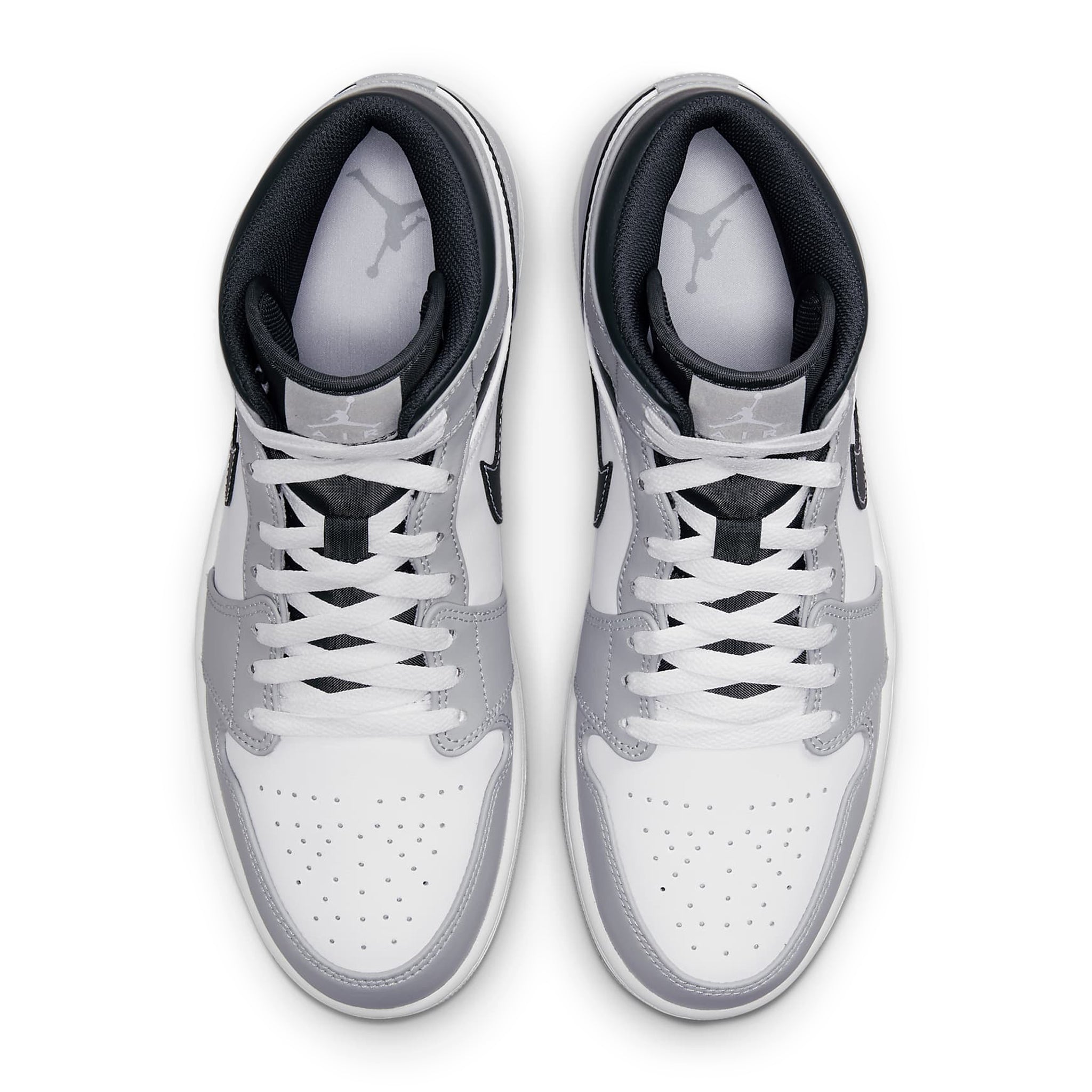 Air Jordan 1 Mid Light Smoke Grey Anthracite - Buy Now!