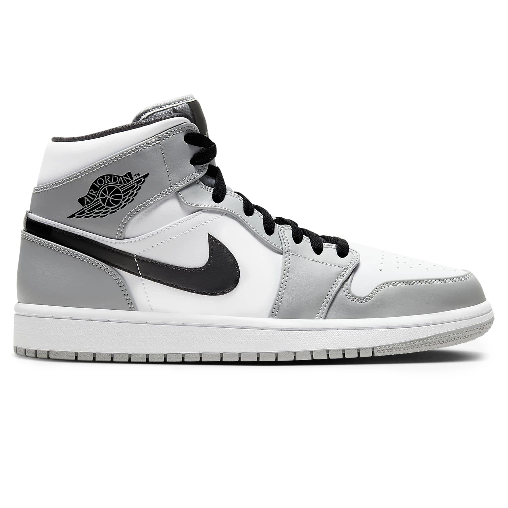 Air Jordan 1 Mid Light Smoke Grey - Shop now!