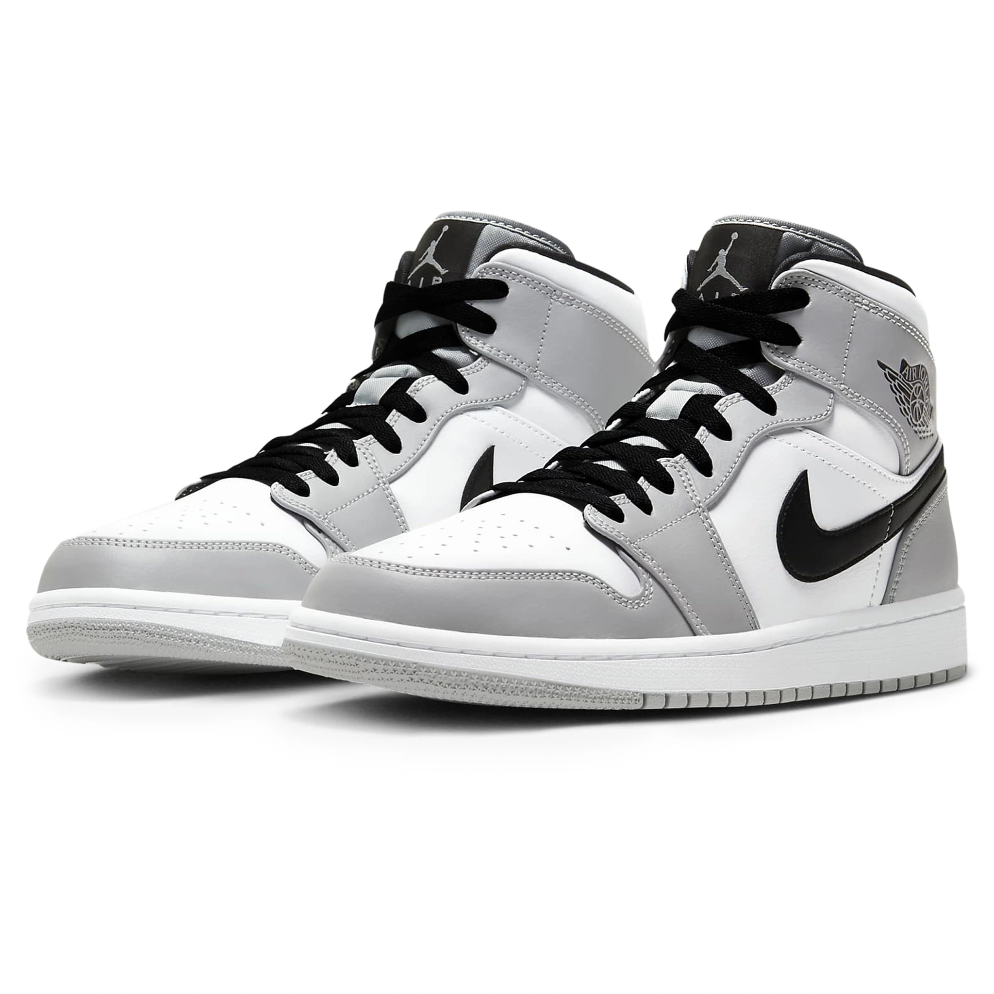 Air Jordan 1 Mid Light Smoke Grey - Shop now!