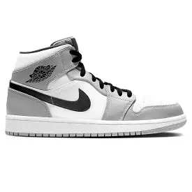 Air Jordan 1 Mid Light Smoke Grey - Shop now!