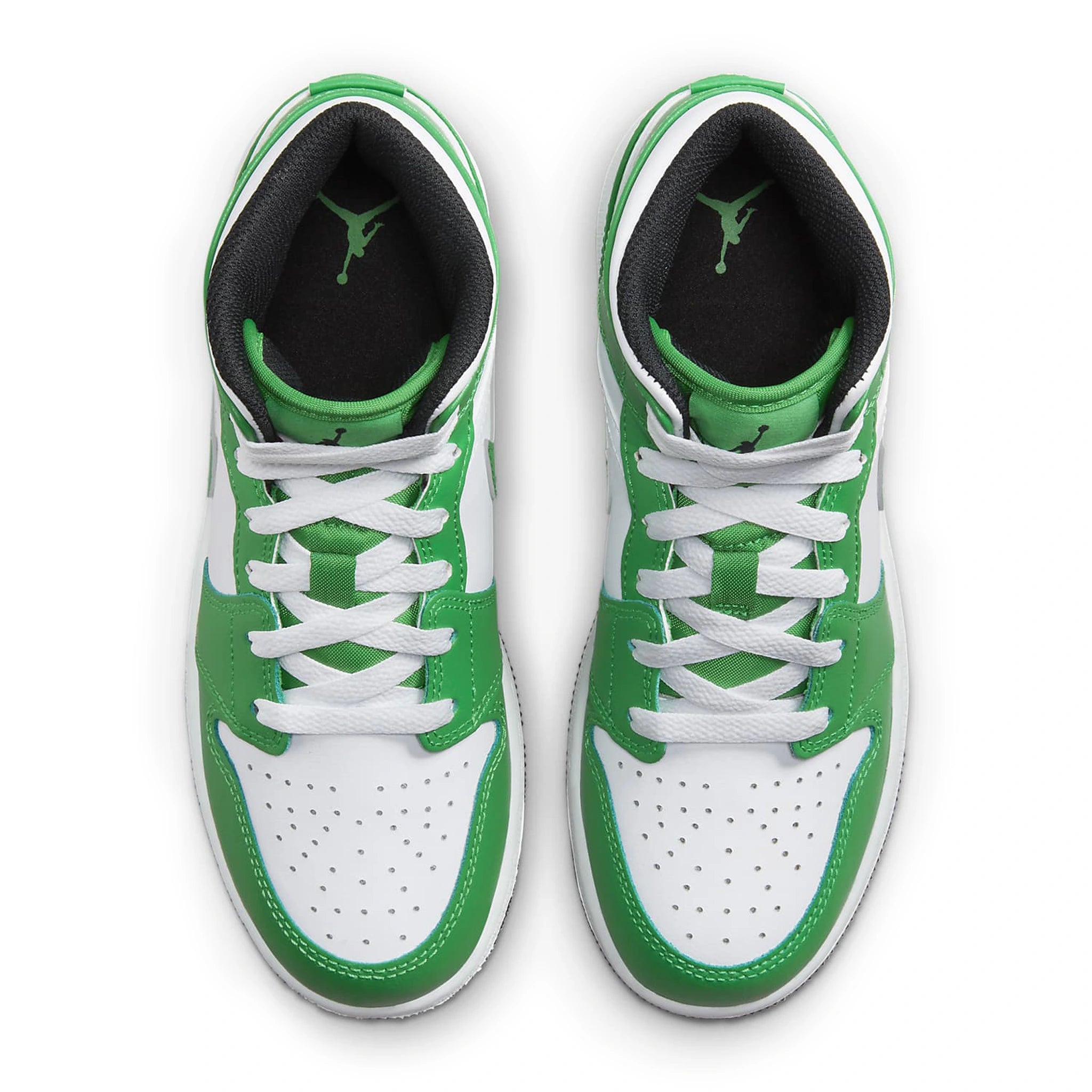 Air Jordan 1 Mid Lucky Green Grade School - Buy Now!