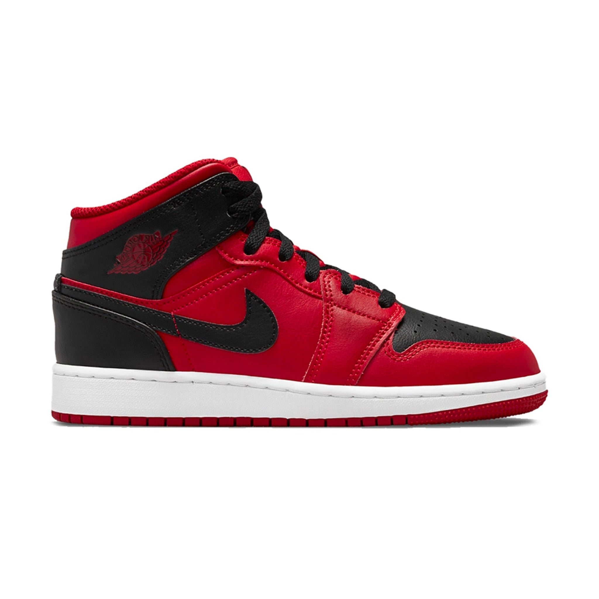 Air Jordan 1 Mid Reverse Bred GS shoes