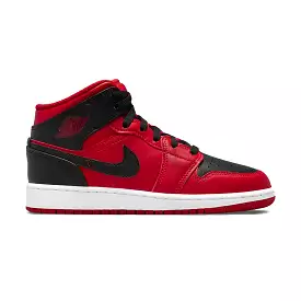 Air Jordan 1 Mid Reverse Bred GS shoes