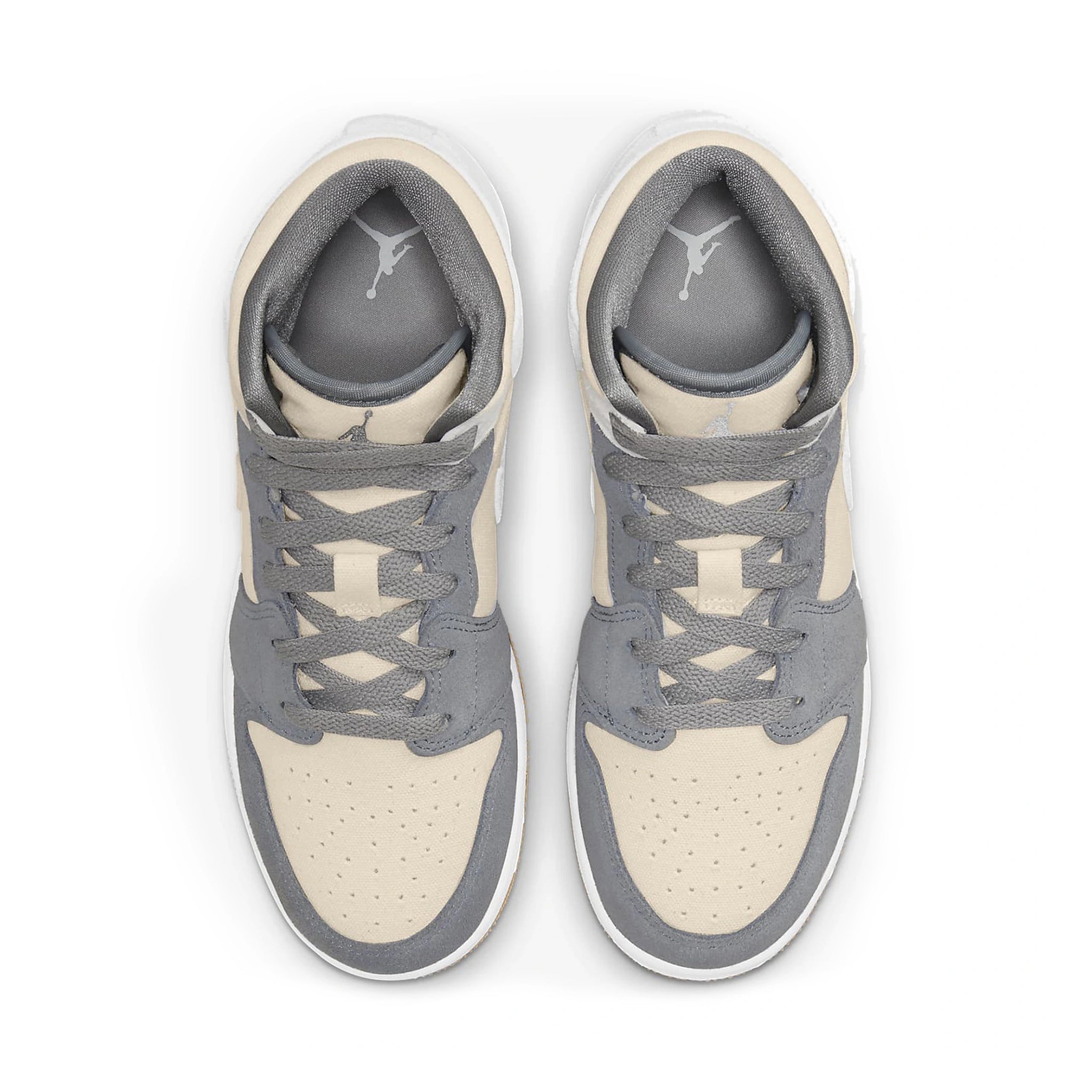 Air Jordan 1 Mid SE Coconut Milk Particle Grey (GS) - Buy Online