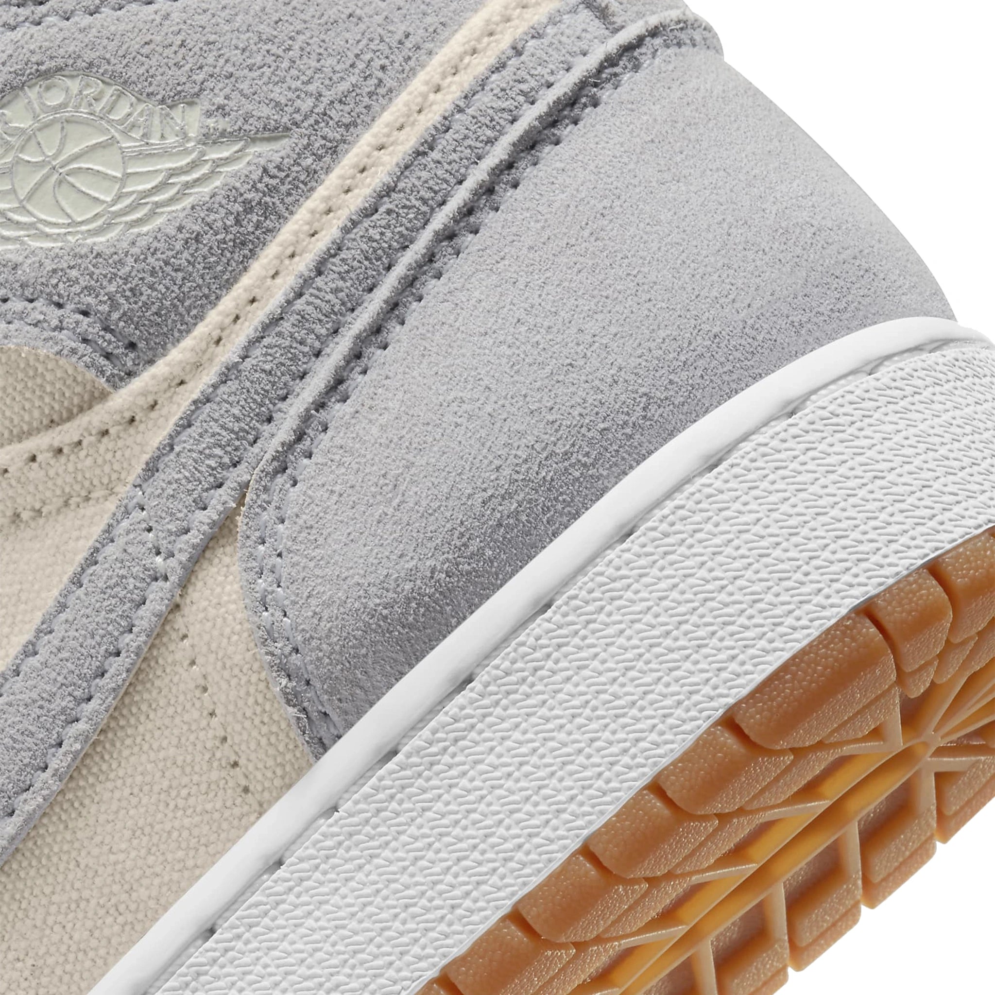 Air Jordan 1 Mid SE Coconut Milk Particle Grey (GS) - Buy Online