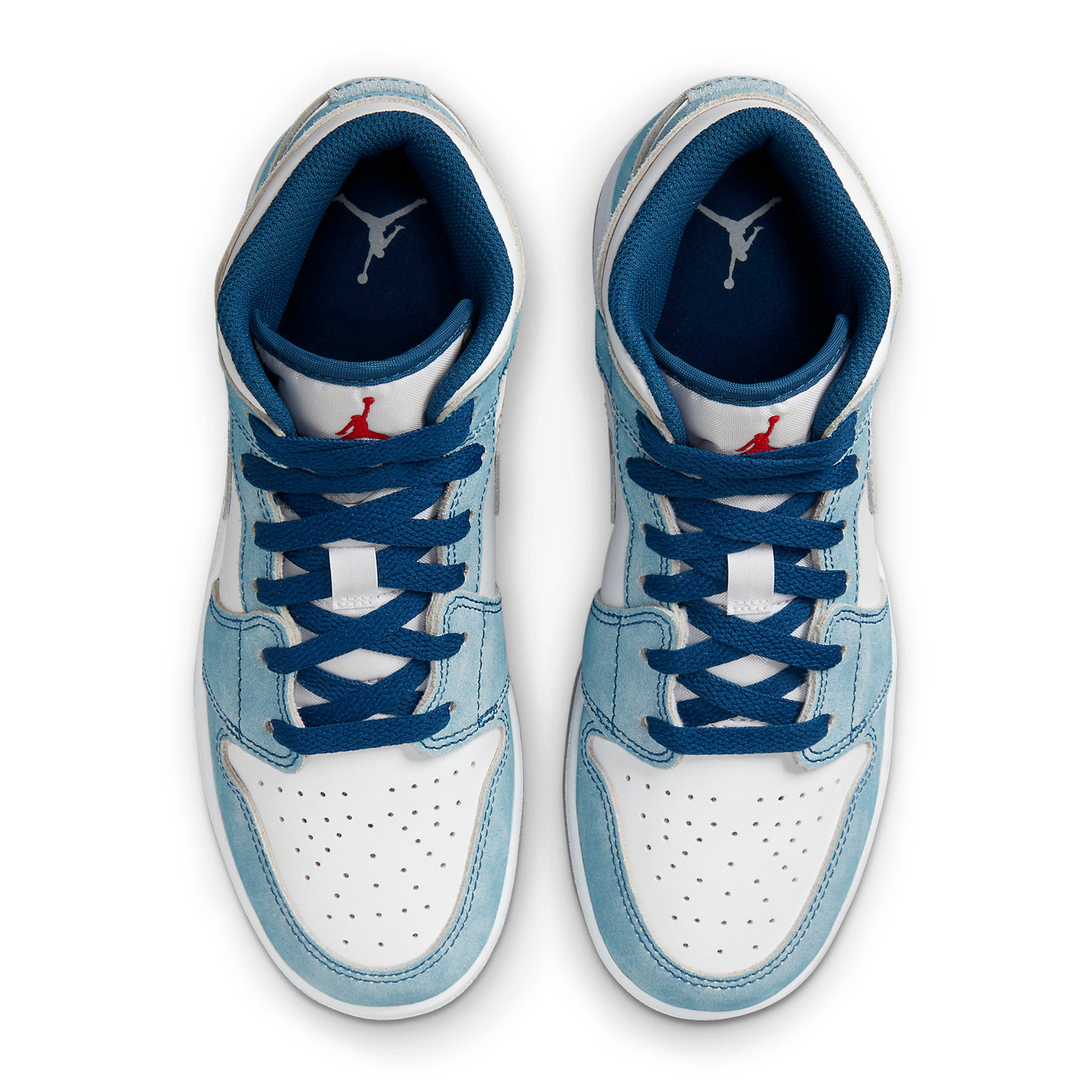 Air Jordan 1 Mid SE French Blue Light Steel (GS) - Shop Now