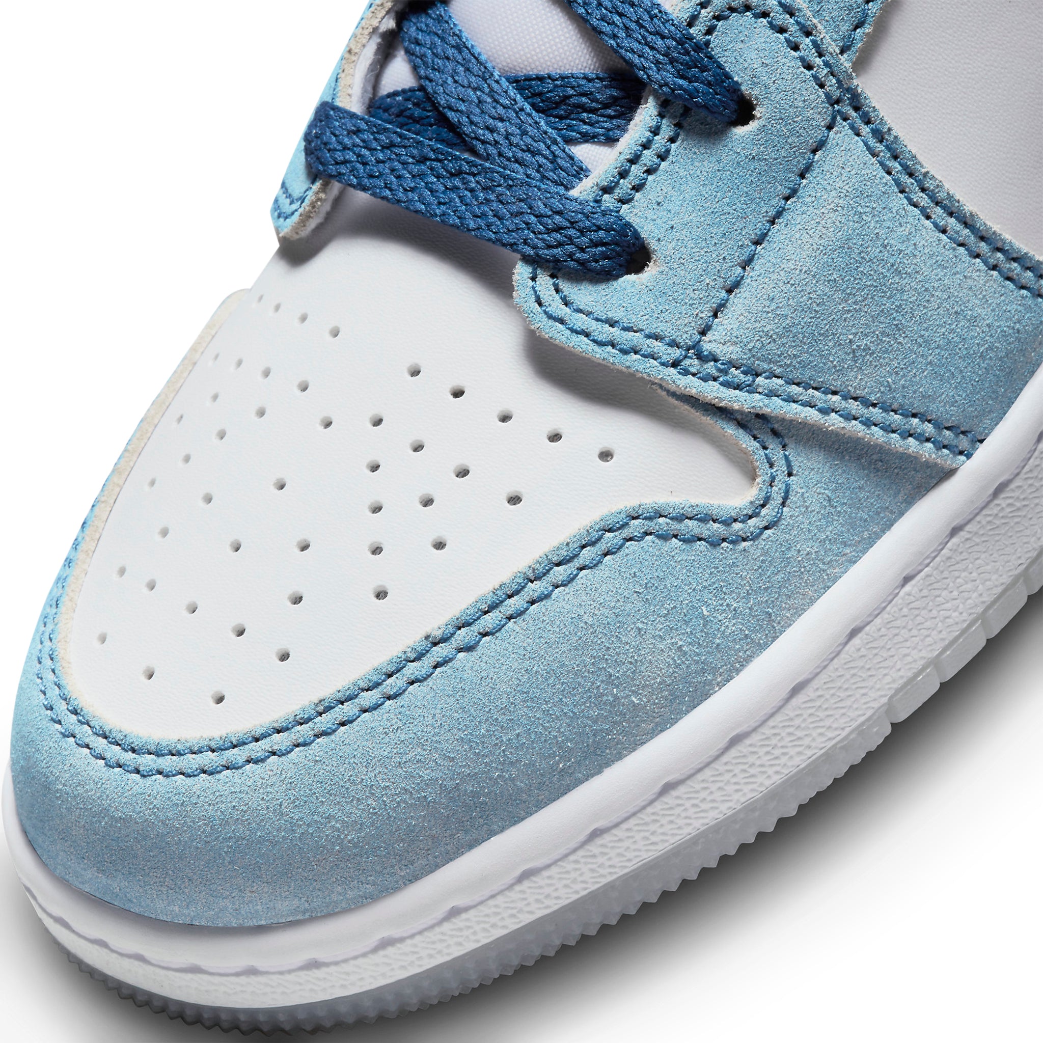 Air Jordan 1 Mid SE French Blue Light Steel (GS) - Shop Now