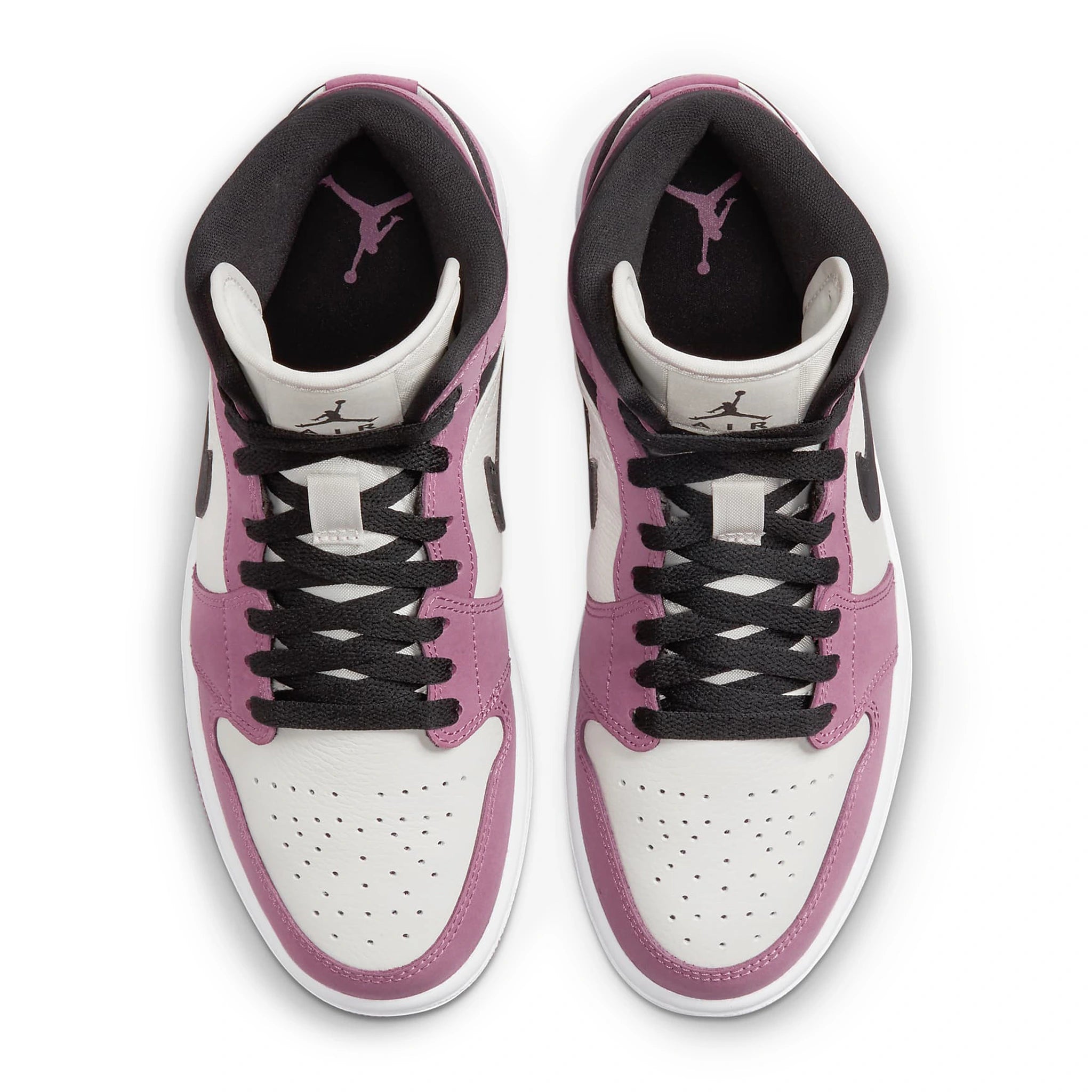 Air Jordan 1 Mid SE Women's Shoes Berry Pink