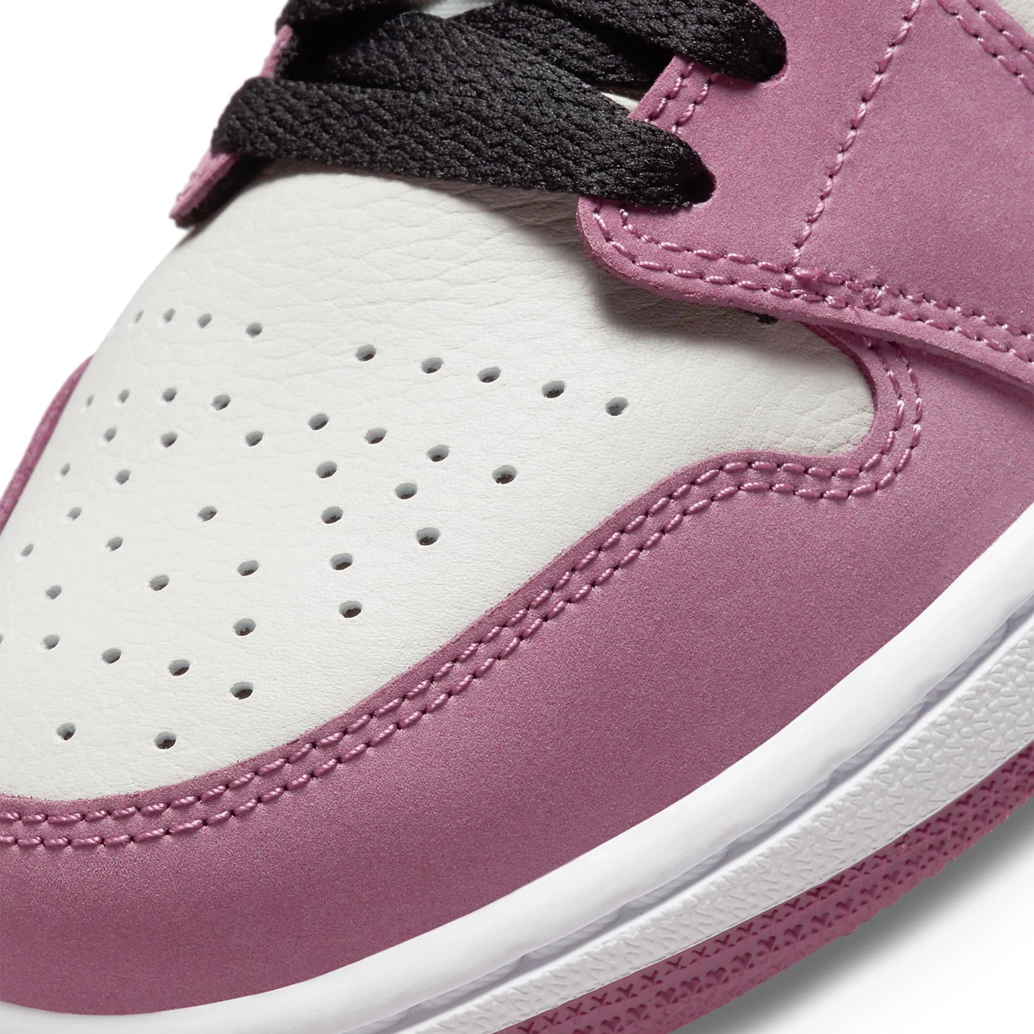 Air Jordan 1 Mid SE Women's Shoes Berry Pink