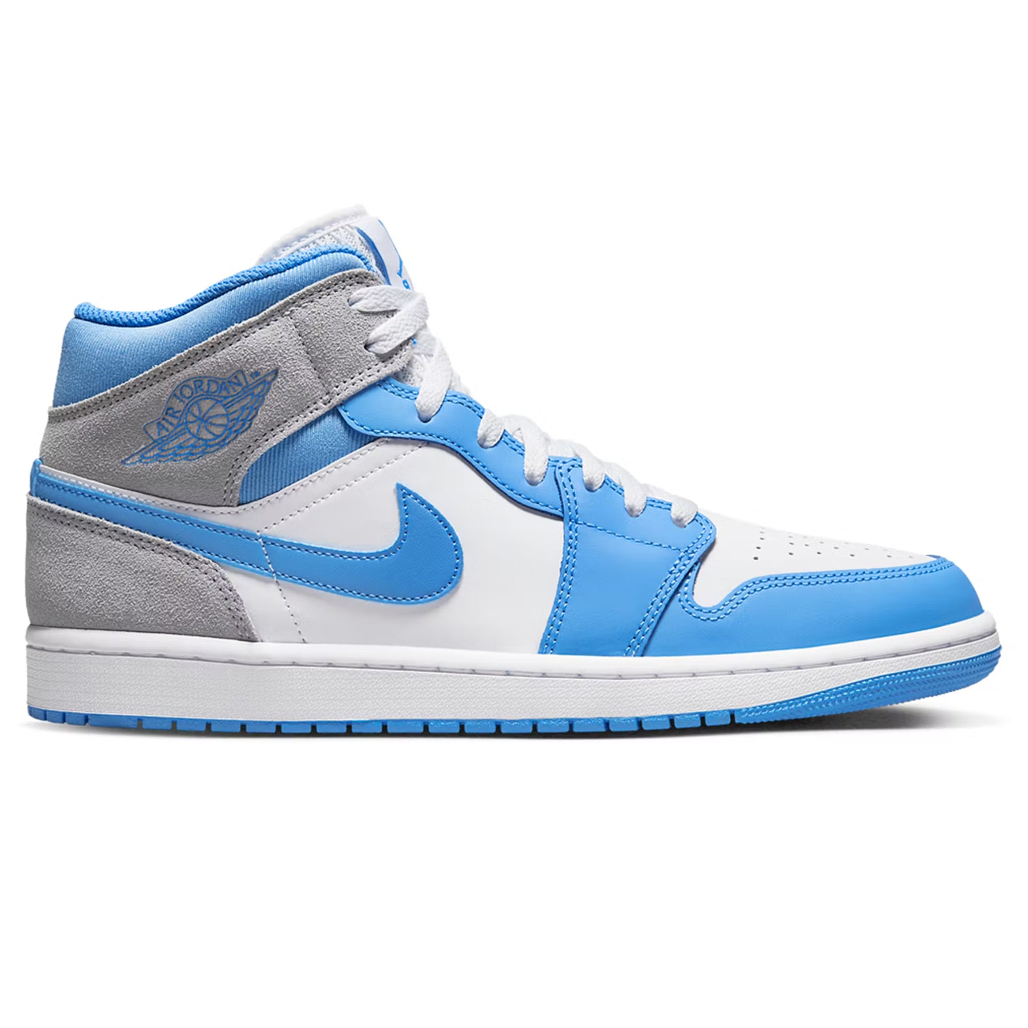 Air Jordan 1 Mid - University Blue Grey - Shop online